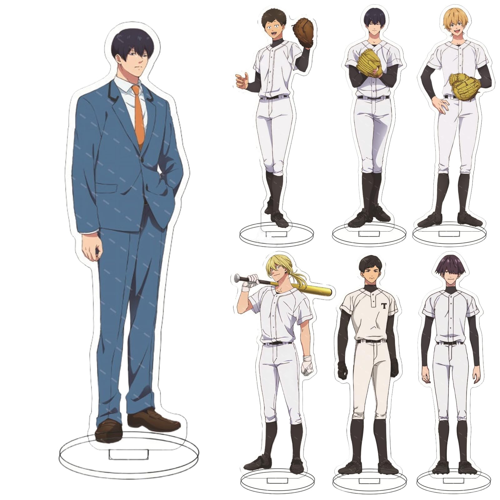 忘却バッテリー　アクリルスタンド制服　清峰 忘却バッテリー アクリルスタンド 清峰葉流火 チャイナver